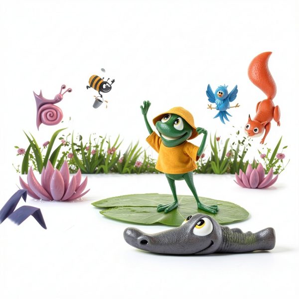 Little Green Frog Bedtime Story for Ages 3-5 – 25‑Page Kindle eBook-0