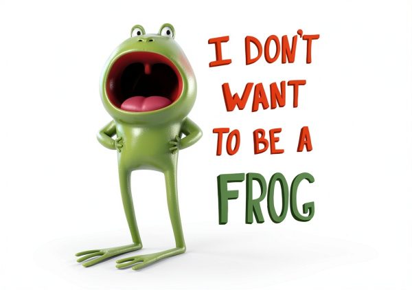 I Don't Want To Be A Frog Book by Doubleday – Preschool Frog Story-0