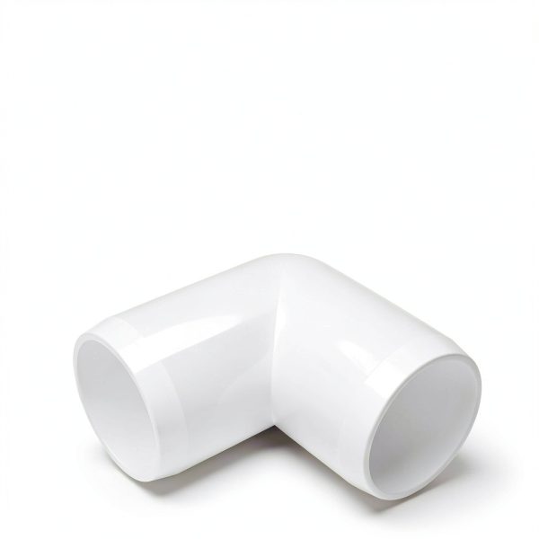 FORMUFIT 90 Degree Elbow PVC Fitting - Grade, 2" White Pack of 4-1
