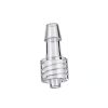 100pcs Male Luer Lock 3/16" Polycarbonate Hose Barb Adapter for Laboratory Biochemical Analytical Instruments, Food Machinery and Aquarium Equipment-0