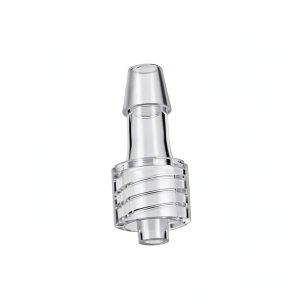 100pcs Male Luer Lock 3/16" Polycarbonate Hose Barb Adapter for Laboratory Biochemical Analytical Instruments, Food Machinery and Aquarium Equipment-0