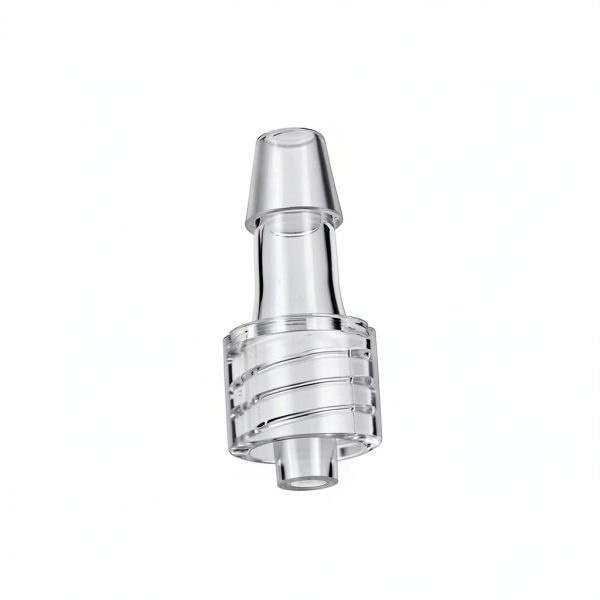 100pcs Male Luer Lock 3/16" Polycarbonate Hose Barb Adapter for Laboratory Biochemical Analytical Instruments, Food Machinery and Aquarium Equipment-0