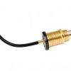 Female 1/2" NPT and Male 3/4" MHT Water Tank Connector FASSME Brass-4