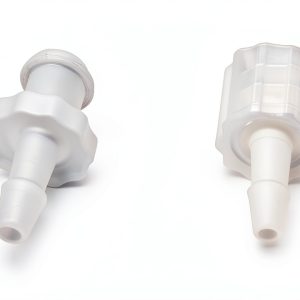 PP Hose Barb Adapter, 50 Pcs, 1/8" Male and Female Luer Lock for Lab Equipment, Aquarium Supplies-0