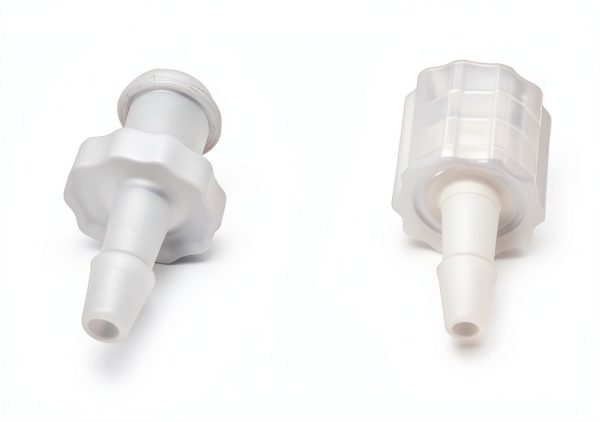 PP Hose Barb Adapter, 50 Pcs, 1/8" Male and Female Luer Lock for Lab Equipment, Aquarium Supplies-0