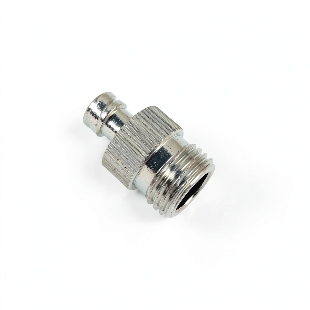 Installing Metal Female Luer Lock Fitting Dynapex Nickel Brass 1/4