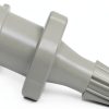 BleedZone Female Luer Lock Connector - 9/64" Luer Lock and Syringe Adapter, 10x 3.5mm Luer Lock Hose Barb Fittings PP Polypropylene Hose, Female Luer Syringe Fittings 9/64" Barb Adapter-0