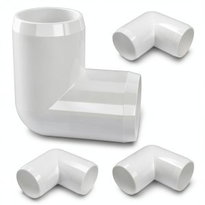 FORMUFIT 90 Degree Elbow PVC Fitting - Grade, 2" White Pack of 4-0