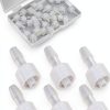 30pcs Syringe Adapter, Male Luer Lock 5/32 Inch Luer Lock Connector Kit to Syringe Coupler Adapter Luer Adapter-0
