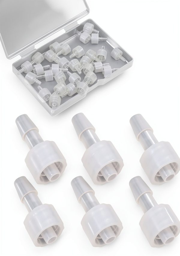 30pcs Syringe Adapter, Male Luer Lock 5/32 Inch Luer Lock Connector Kit to Syringe Coupler Adapter Luer Adapter-0