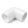 FORMUFIT 90 Degree Elbow PVC Fitting - Grade, 2" White Pack of 4-2