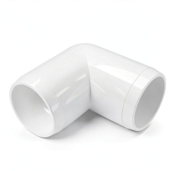 FORMUFIT 90 Degree Elbow PVC Fitting - Grade, 2" White Pack of 4-2