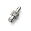 Metal Female Luer Lock Syringe Fitting to 5mm or 3/16" Barb Hose (2 Units)-1