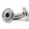 Stainless Steel 304 Tri Clamp Elbow 1.5" 3/4" OD Pipe 90° Bend Geife-1