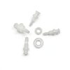 Hynec Polypropylene Luer Lock Bulkhead Connector 36-Pack-0