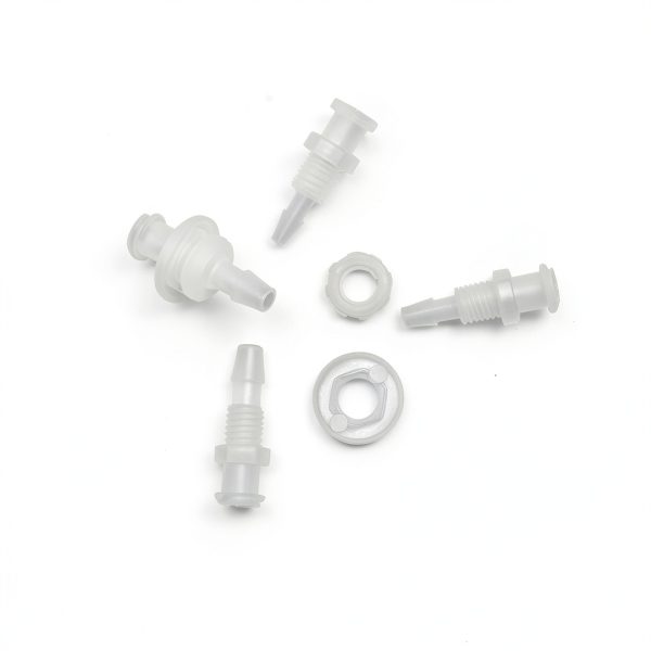Hynec Polypropylene Luer Lock Bulkhead Connector 36-Pack-0