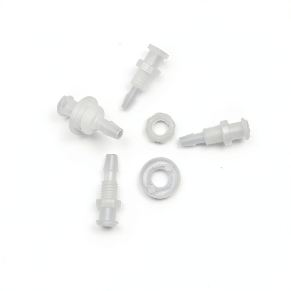 Hynec Polypropylene Luer Lock Bulkhead Connector 36-Pack-1