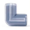 FORMUFIT F03490E-UV Elbow PVC Fitting, Furniture Grade, 90 Degree, 3/4" Size, Clear-4
