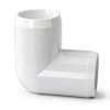 FORMUFIT 90 Degree Elbow PVC Fitting - Grade, 2" White Pack of 4-3