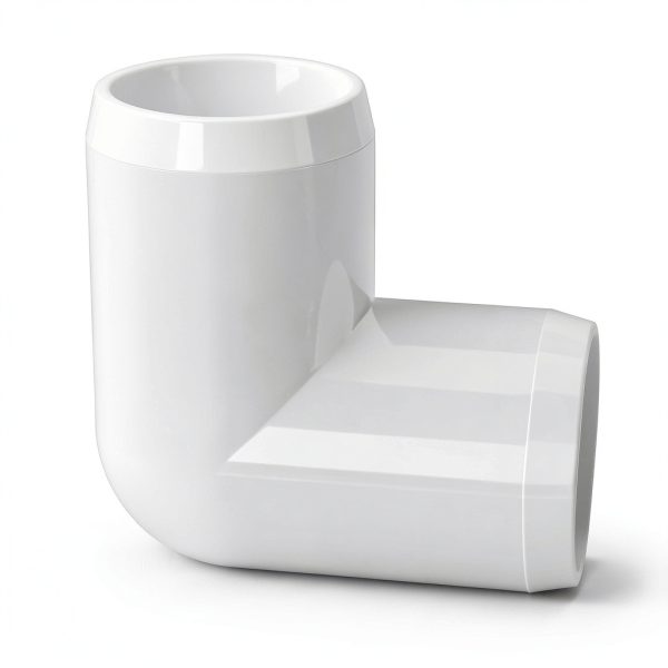 FORMUFIT 90 Degree Elbow PVC Fitting - Grade, 2" White Pack of 4-3